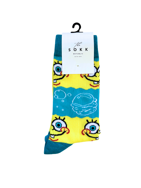 Sponge Face Socks