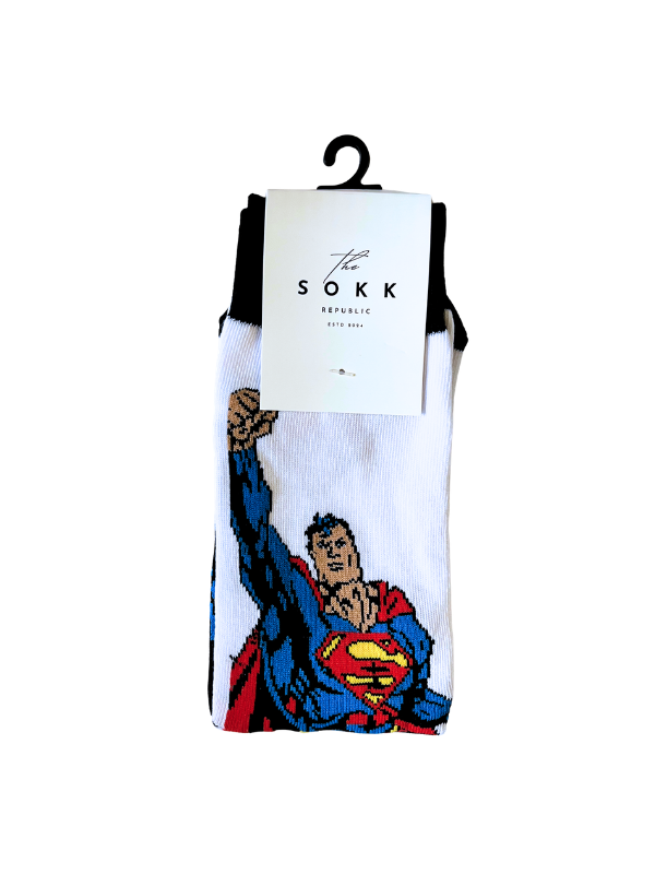 Man of Steel Hero Socks