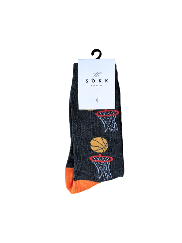 Basketball Black Socks