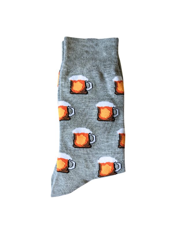 Grey Beer Mug Socks - Image 4